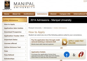 Manipal admissions