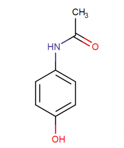 Paracetamol Structure -Acetaminophen chemical structure